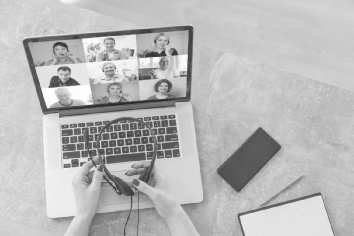 Professional working on content optimization strategy